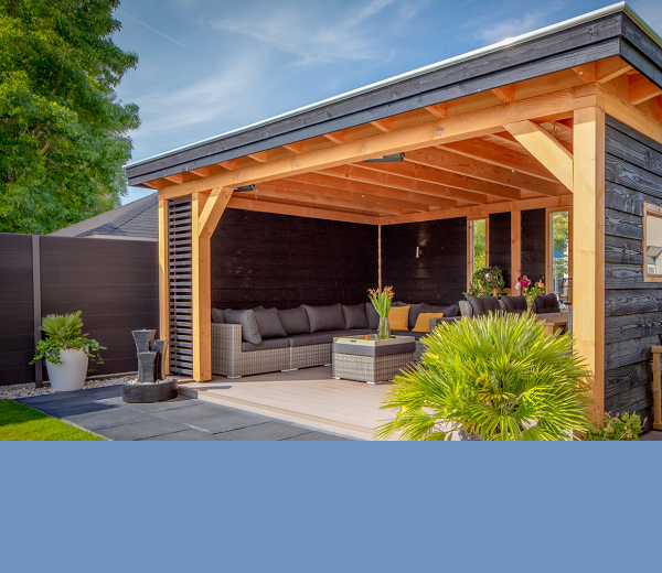 Houten overkapping bouwen in de regio Beilen, Hoogeveen, Coevorden en Emmen